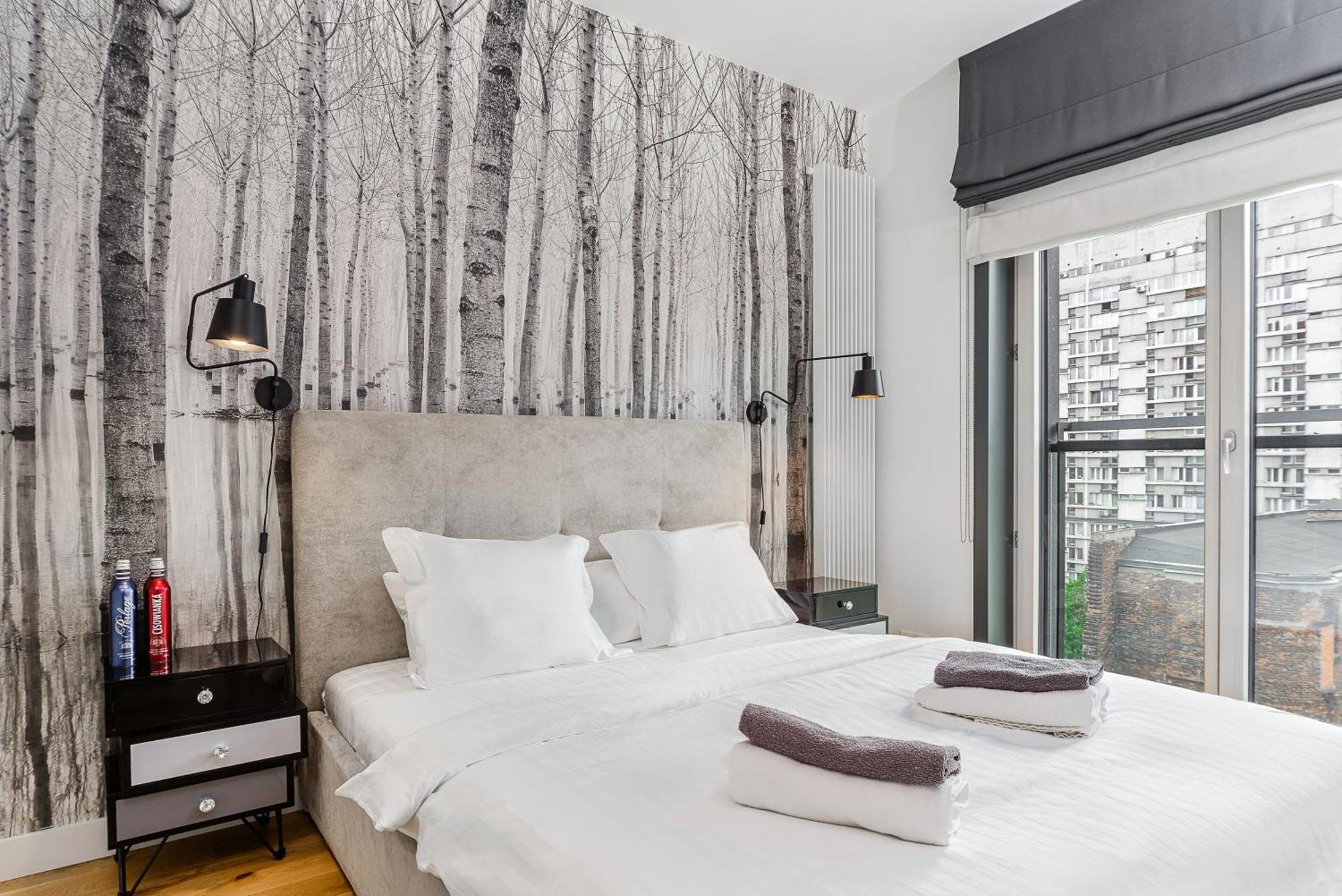 Cozy Family Apartments With Balcony Near Zlote Tarasy Warsawa Bagian luar foto